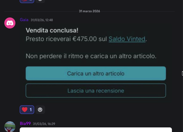 Case study Gaia — €475 venduti